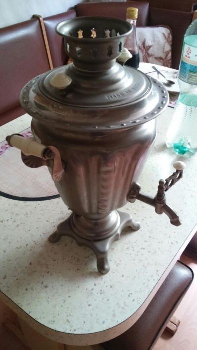 Oryginalny nowy samowar antyk stan idealny