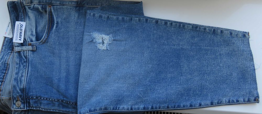 Женские джинсы Оld Navy - O.G. straight с дистресс (distress) от GAP USA. Новые. Размер 60-66