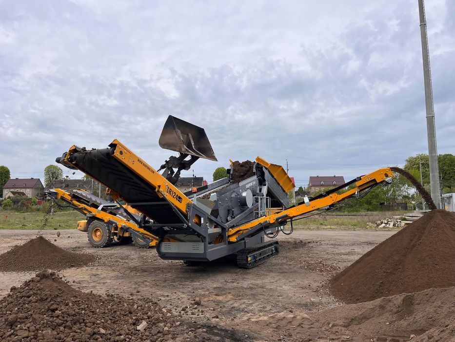 Powerscreen Przesiewacz sortownik Barford SR124  Przesiewacz do ziemi, węgla, kamienia, piasku, NOWY