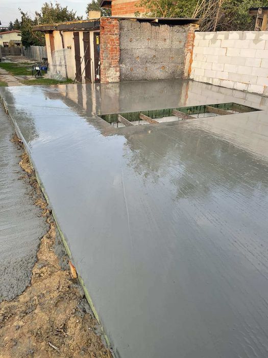 Wylewki betonowe I układanie kostki brukowej