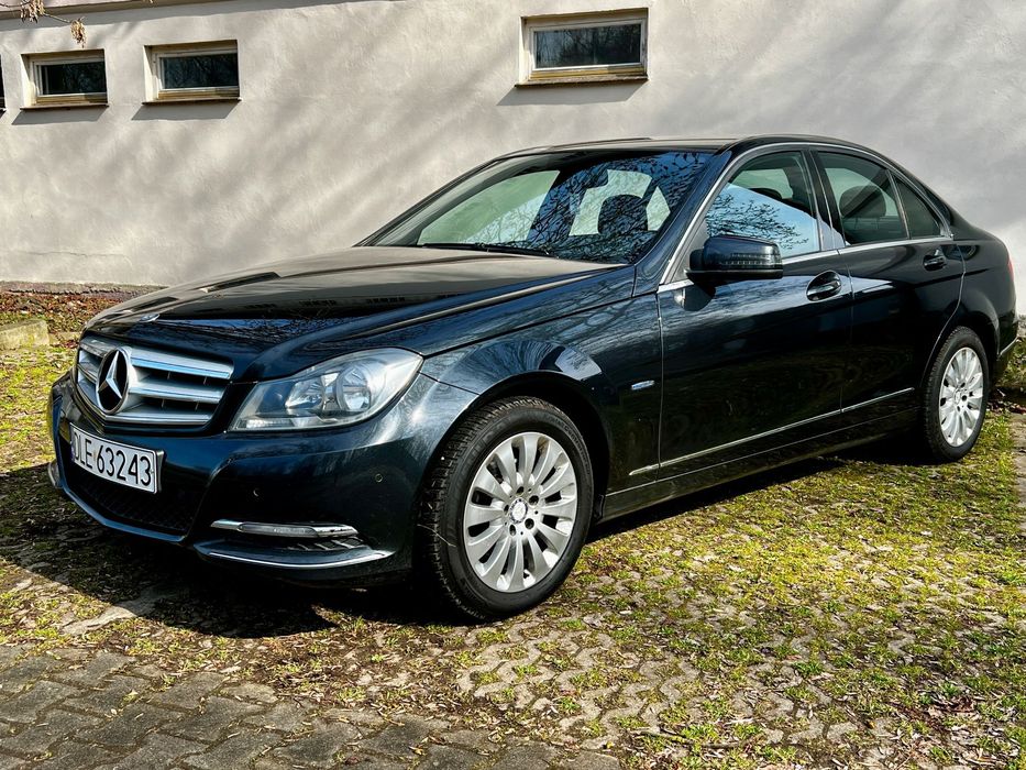 Mercedes-Benz Klasa C Mercedes C 180 1.8  CGI W204 Avantgarde 2012r Lift Navi Czany sufit