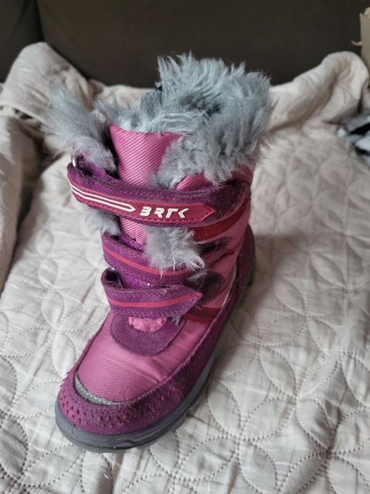 Buty śniegowce dziewczęce