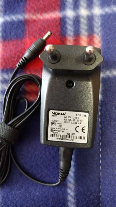 Nokia Travel Charger/Transformer ACP-8E 500mA / ACP-7E 355mA64551261509505123