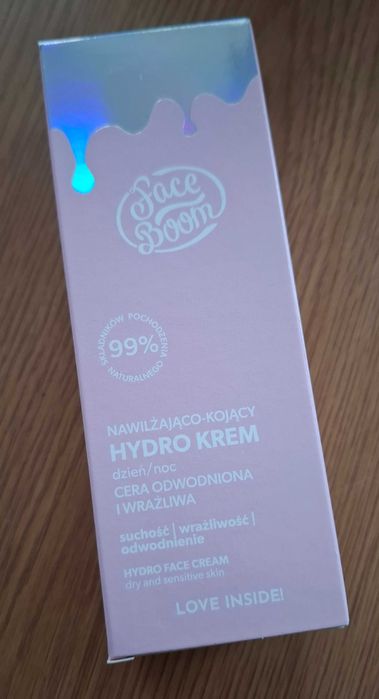 Bielenda Group FaceBoom nawilżająco-kojący hydro krem