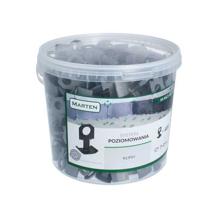 System Poziomowania Płytek - Klipsy 400 Sztuk