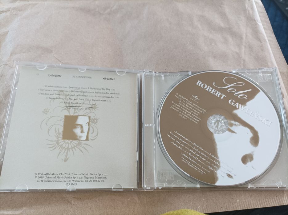 Płyta CD Robert Gawliński SOLO