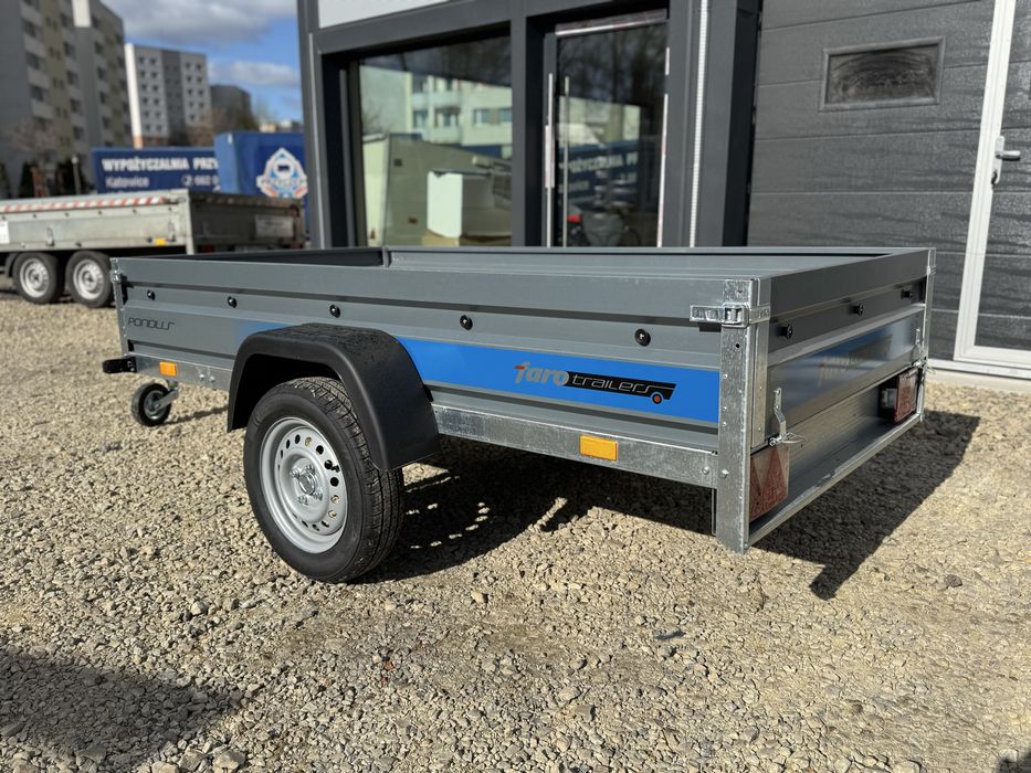 Przyczepa FARO Pondus 236 Przyczepa towarowa 236x125 Katowice Dostawa