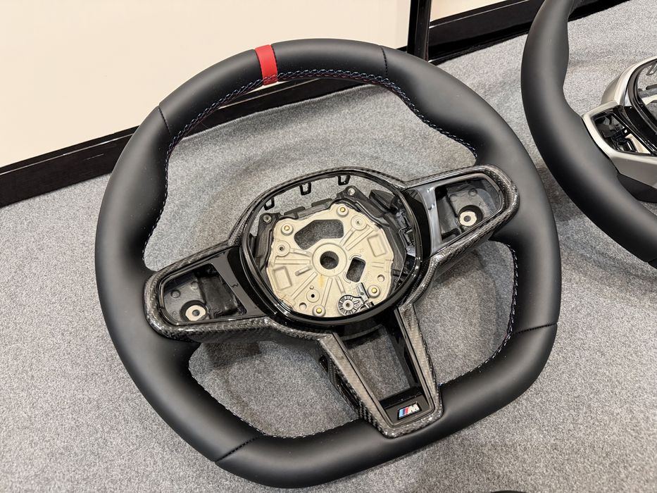 BMW M-пакет кермо LCI G Series, руль з подушкою airbag, карбон і сірий