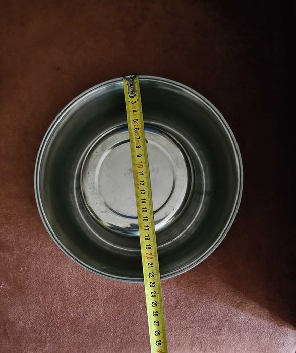 Taça comida cão em inox