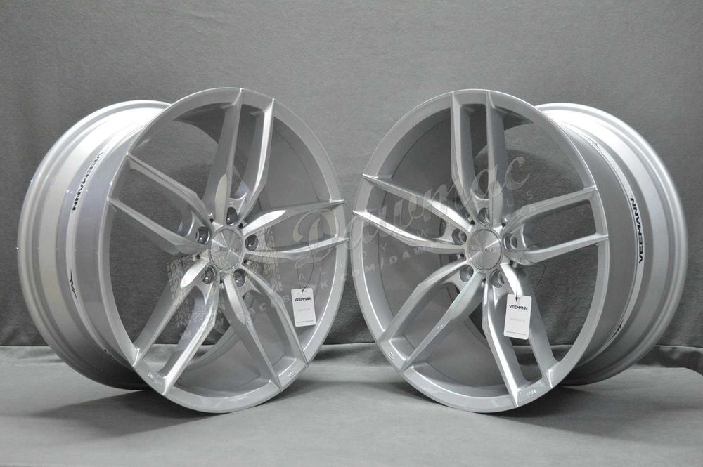 Felgi Veemann V-FS28 19" 8,5J ET35 + 9,5J ET43 5x120 Machined Silver