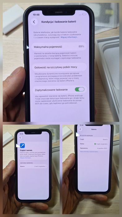 iPhone 12 Black Stan Bardzo Dobry