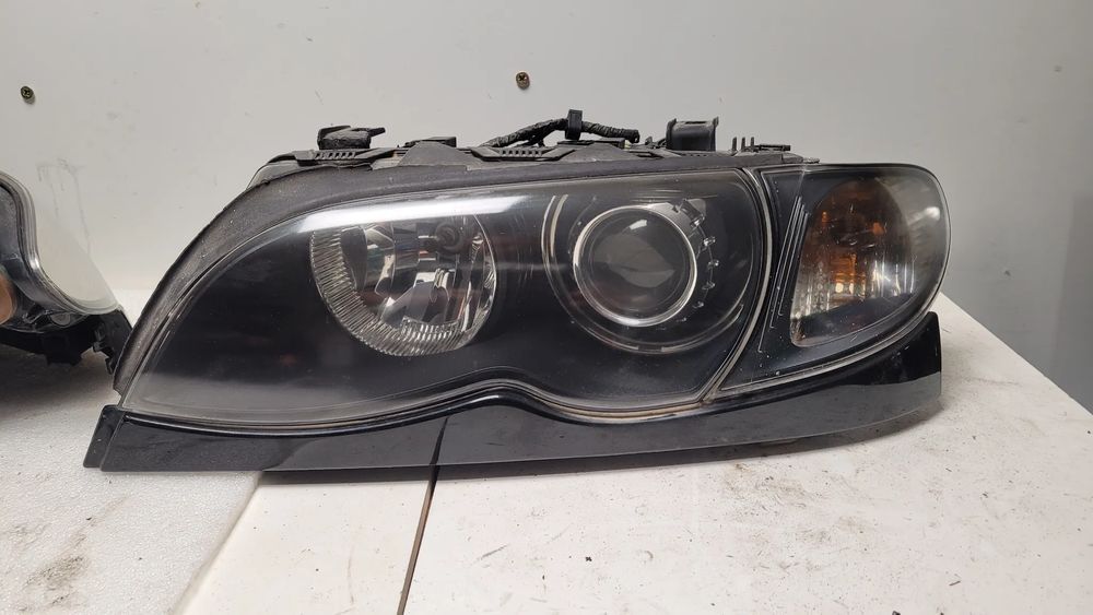 lampy xenon bmw e46 lift l+p