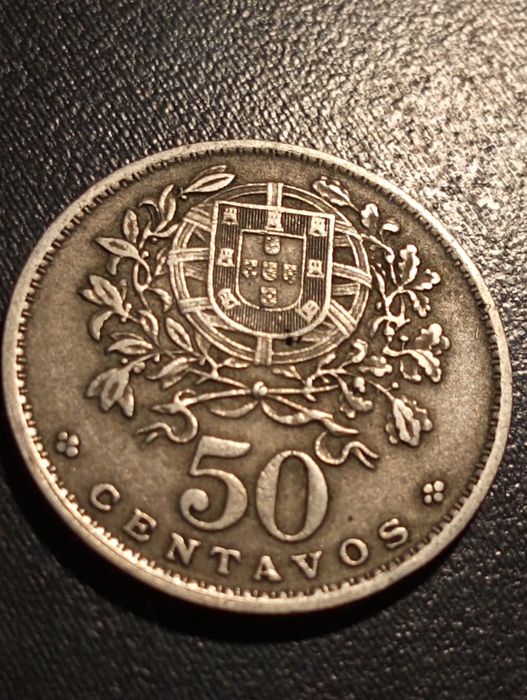 50 centavos - Republica Portuguesa	1960 - Portugal -  Soberba