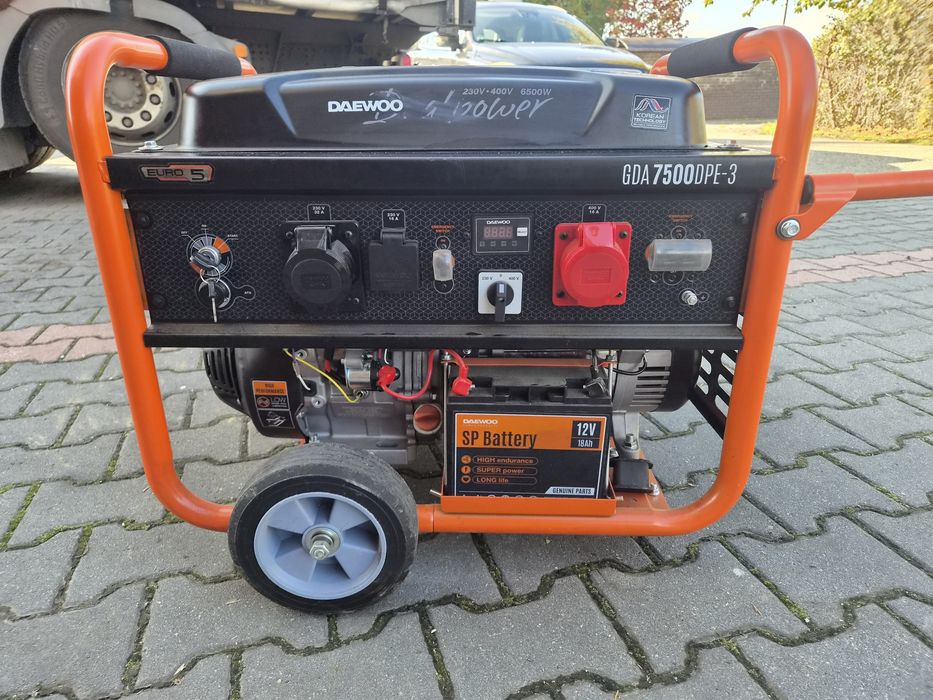 Agregat daewoo GDA 7500 DPE-3