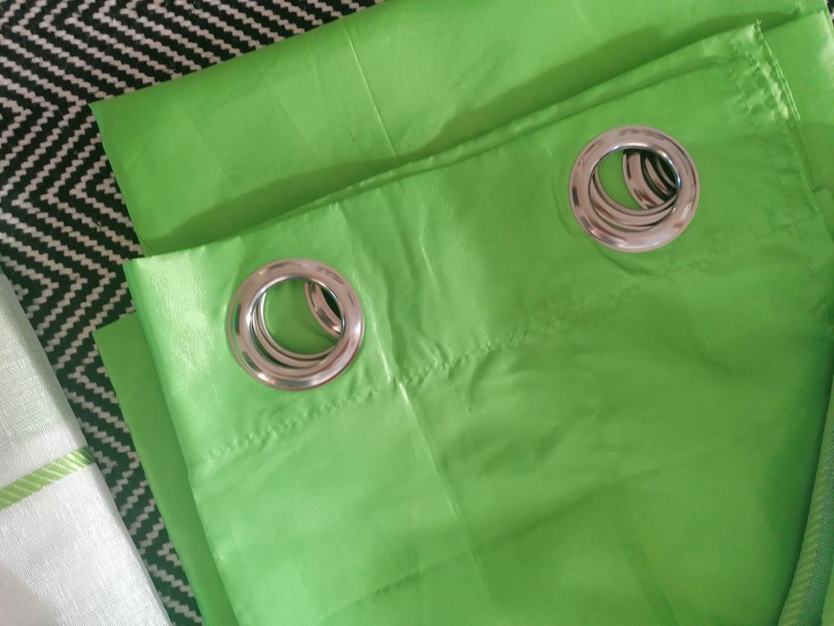 3 Cortinas de argolas