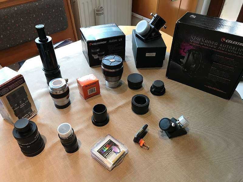 Telescópio Celestron C11 XLT + Vários Acessórios de Alta Qualidade