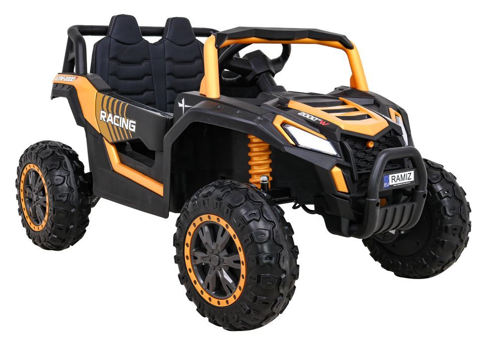 Buggy UTV 2000M Racing Auto na akumulator Złoty Drive-Kids
