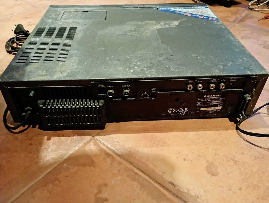 Sanyo Cassette Recorder VHR-1500EX