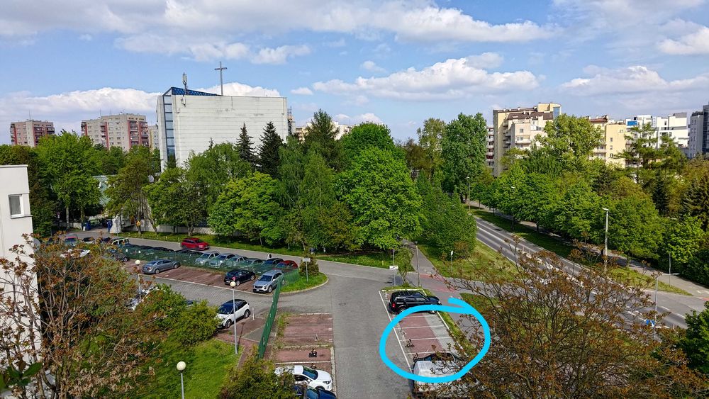 Miejsce postojowe Kraków Prądnik Biały