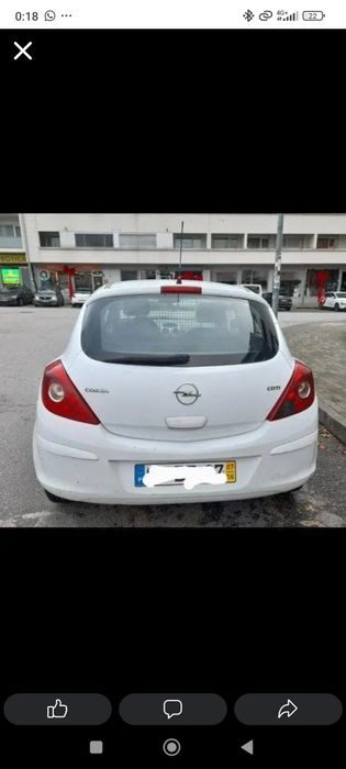 Opel corsa D comercial