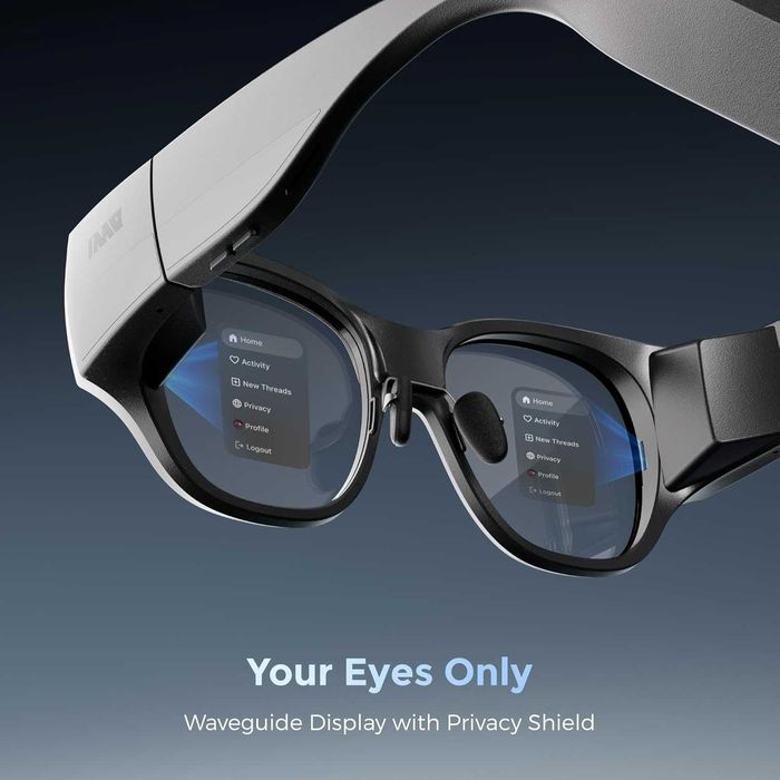 inmo AIR3 Smart AR Glasses, 1080P Micro-OLED Display, 36° FOV, 150" Virtual Screen, Built-in Processor,