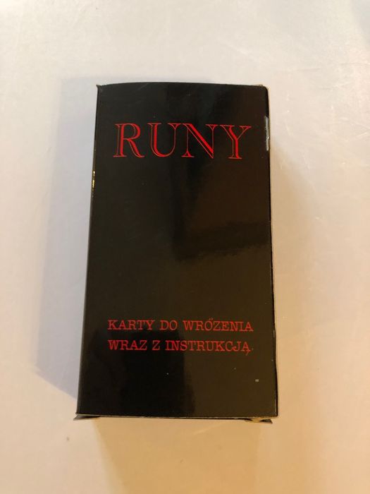 Karty runy z instrukcja