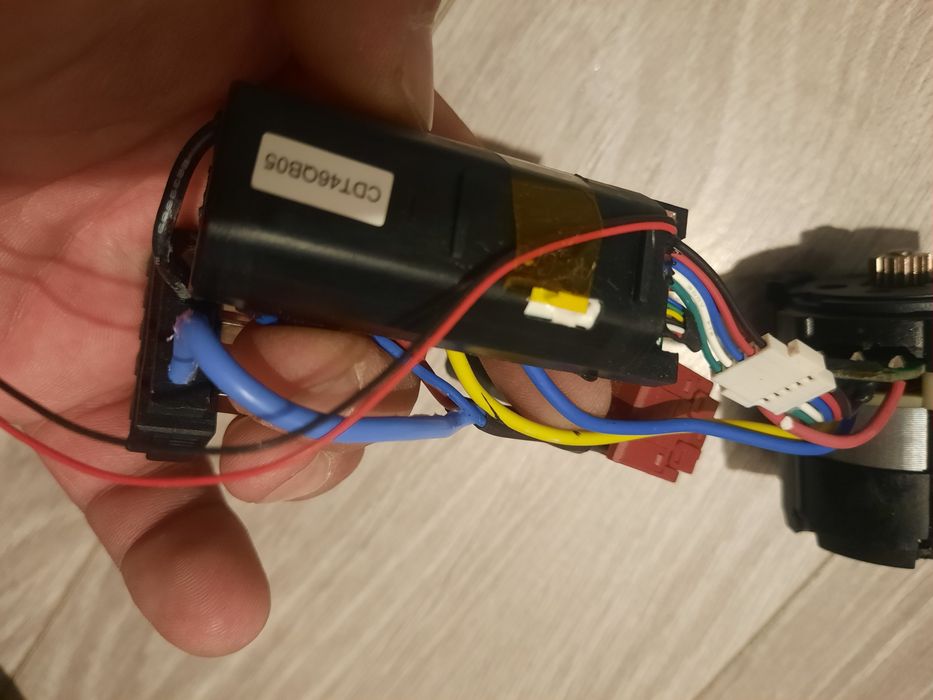 Włącznik + silnik wkrętarka zakrętarka klucz JCB CD20LIBL WORX WX373.9