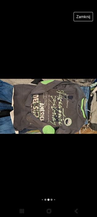 Paka ubrań chłopięce 122cm