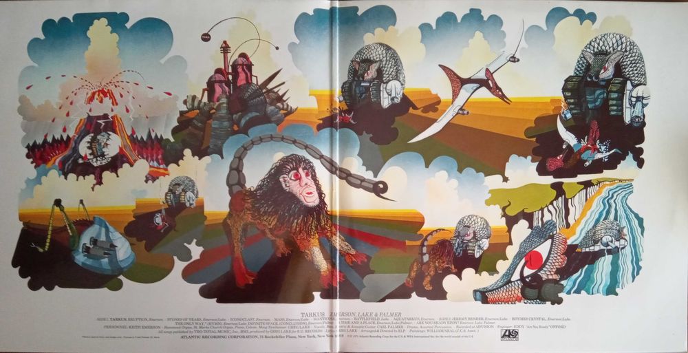 Emerson, Lake & Palmer	- - - - -	Tarkus	- - - - -	LP