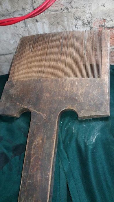 Чесалка для пряжи старинная