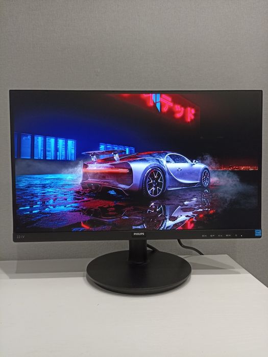 Монитор 22" дюйма игровой Philips 75 Гц VA LED FullHD HDMI монітор 22