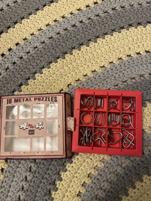 10 metal puzzles