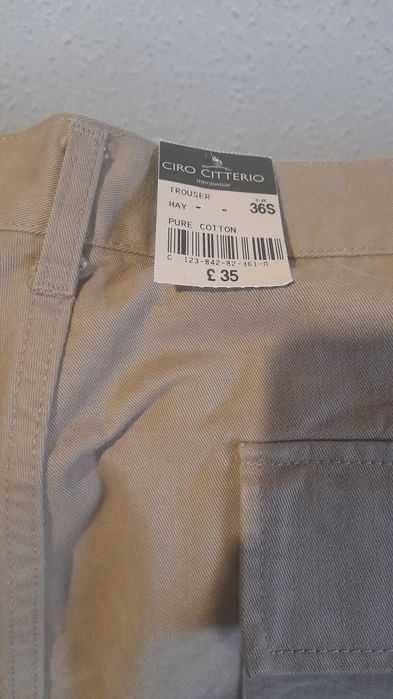 Spodnie meskie relax 34