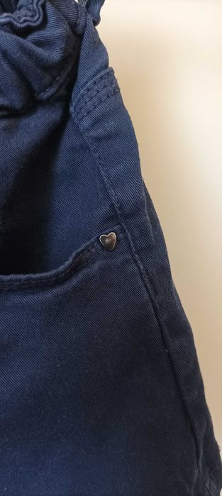 Calções azuis-escuros Mo Kids