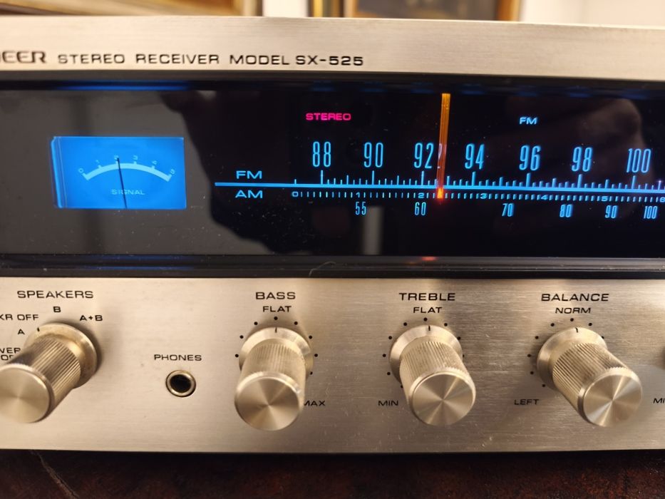 Receiver Pioneer SX 525 recap completo