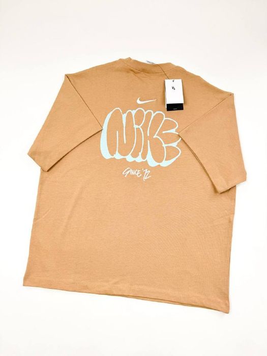 Акція! Футболка Nike Solo Swooth (бежева) (M, L) Нова з бірками!