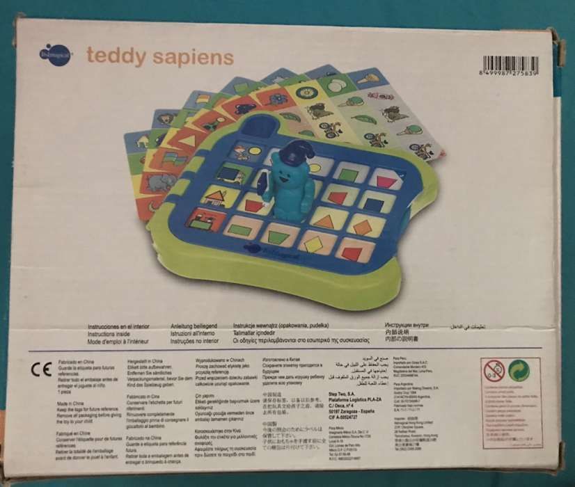 Jogo Imaginarium Teddy Sapiens Impecável