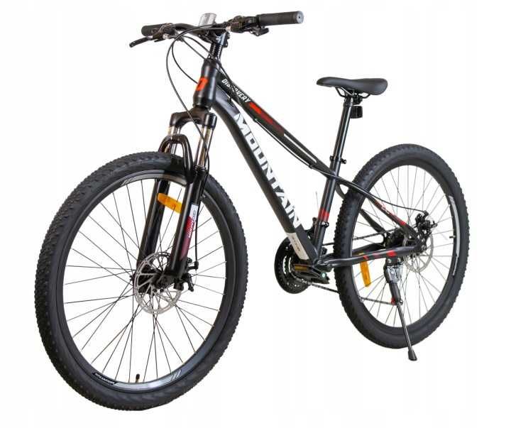 ROWER GÓRSKI MTB 24 CALI na komunie amortyzajca HAMULCE TARCZOWE 130-145cm