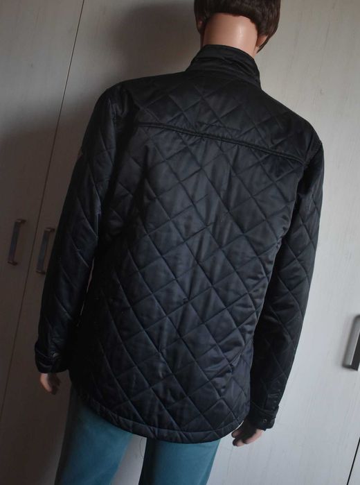 Kurtka przejściowa XL pikowana elegancka wiosenna prosta męska Quickside