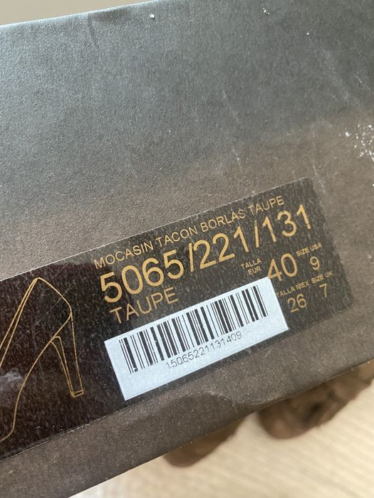 Sapatos Massimo Dutti