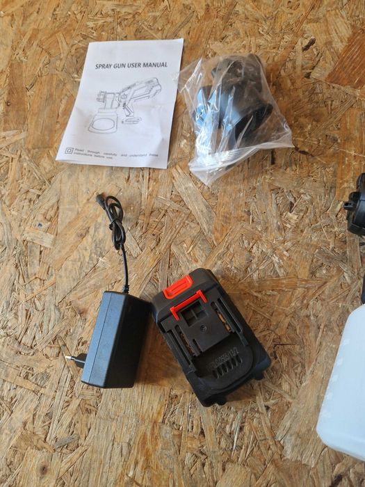 PISTOLET DO MALOWANIA ścian elektryczny malarski 48V 5000mAh Zidpol