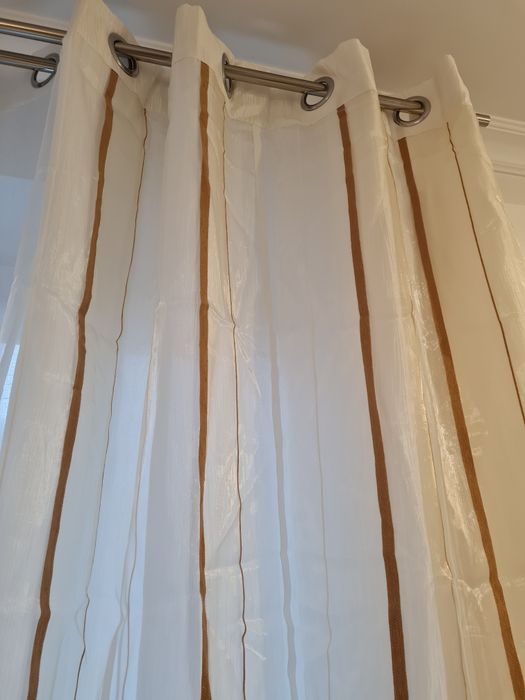 Zasłony, firanki komplet