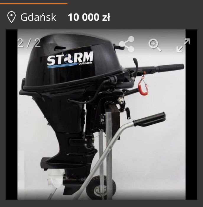 Ponton Bark 360 sd z silnikiem 25 HP