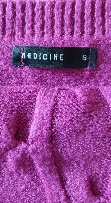 Top na ramiączkach dzianinowy S/36 Medicine