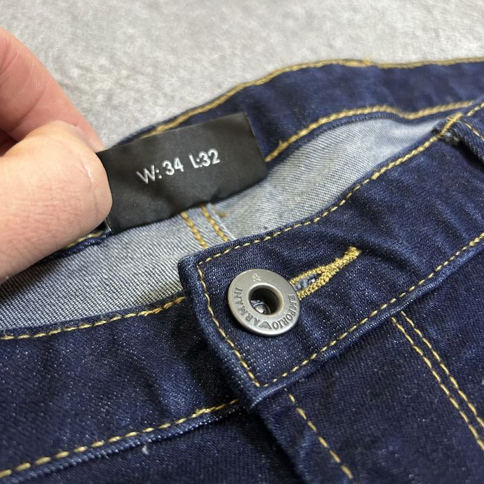 Джинси EMPORIO ARMANI темно-сині M/L розмір оригінал ІДЕАЛЬНИЙ СТАН