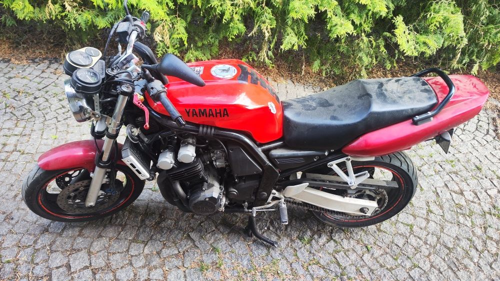Yamaha fzs 600 przedlift fazer części polka lagi kolo błotnik gaźniki dekiel filtr opona wahacz kolektory siodlo zbiornik kosz tarczki zamki uchwyt