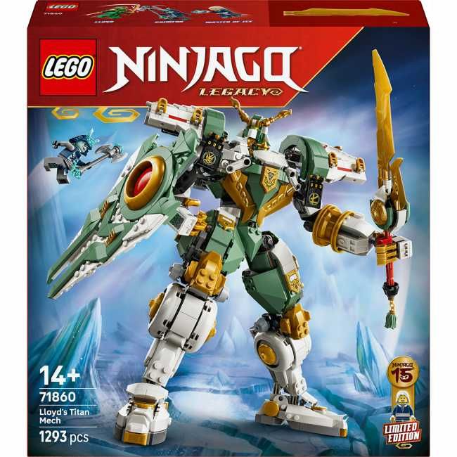 LEGO 71860 NINJAGO  Робот-титан Ллойда до 15-річчя. Limited edition 15