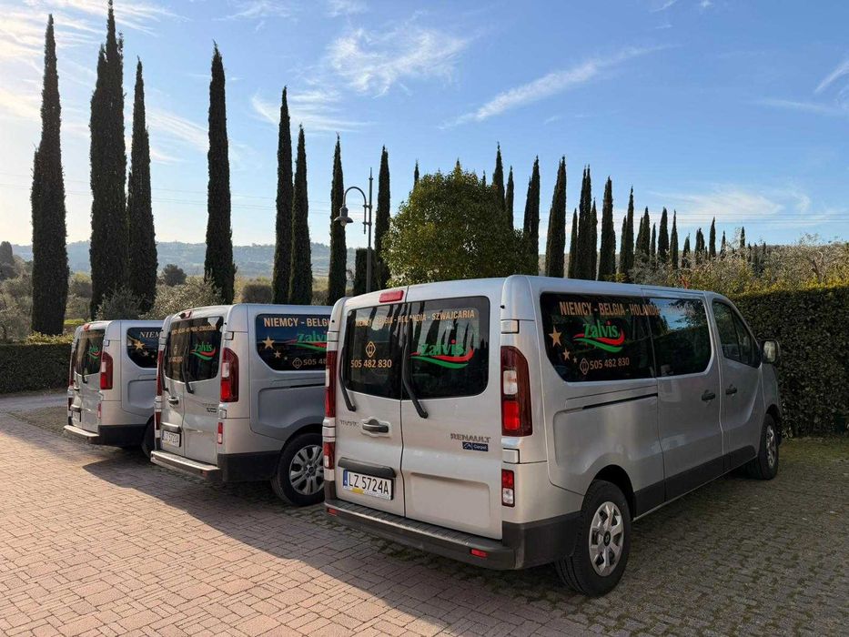 Wypożyczalnia / wynajem RENAULT TRAFIC 2026 busa 9 os. NOWE BUSY KRAKÓW