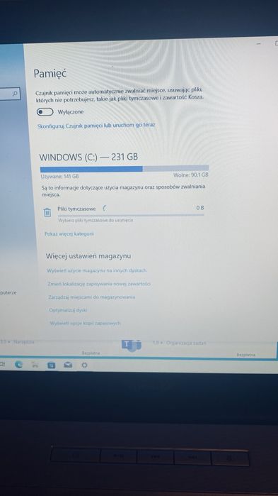 Laptop TOSHIBA 15 cali