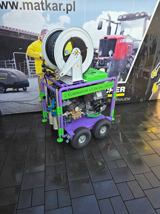 Myjka spalinowa Comet 345 BAR do mycia Szklarni Falch,Karcher,Oertzen